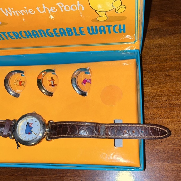Disney Winnie the Pooh Interchangeable Watch 1996 Vintage Disney Store - Picture 9 of 12